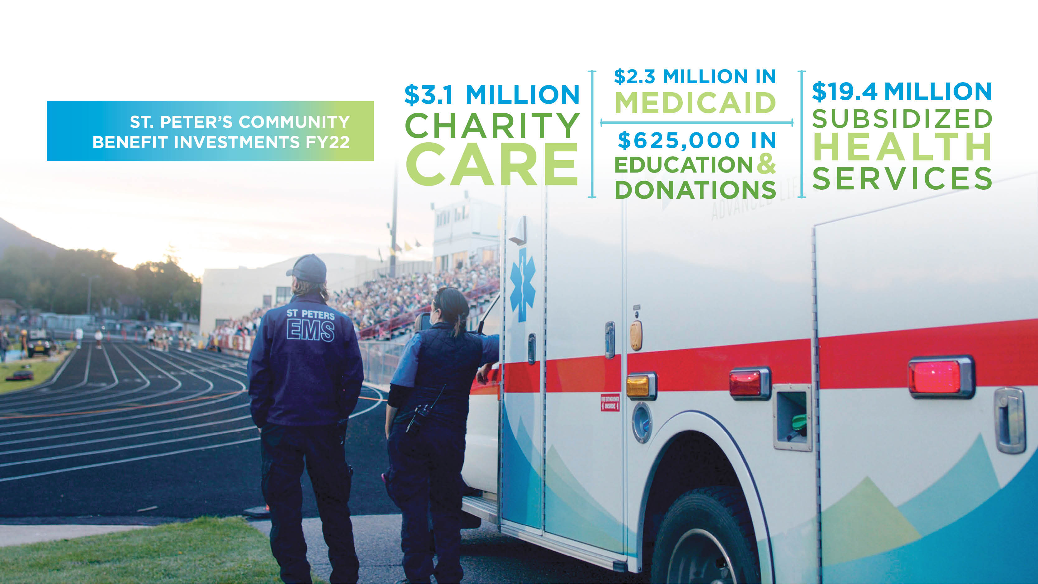 What is hometown commitment? St. Peter's community benefit investment